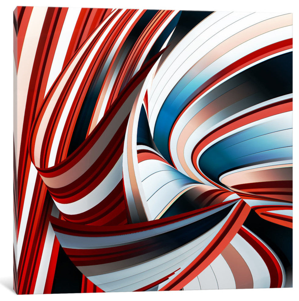 "Passione Annodata" by Gilbert Claes, 18x18x1.5