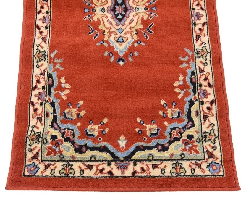 Unique Loom Terracotta Washington Reza 2' 2 x 8' 2 Runner Rug