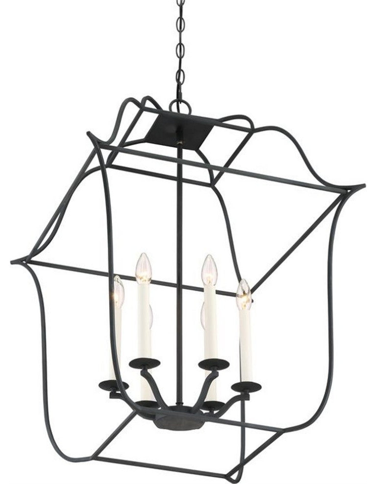 Quoizel Gallery Six Light Foyer Pendant GLY5206BA