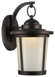 Chloe Lighting Abbington Transitional 1 Light Outdoor Wall Sconce, Bronze