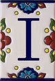 Mission Tile Letter I