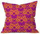 Deny Designs Aimee St Hill Vine Pink Outdoor Throw Pillow