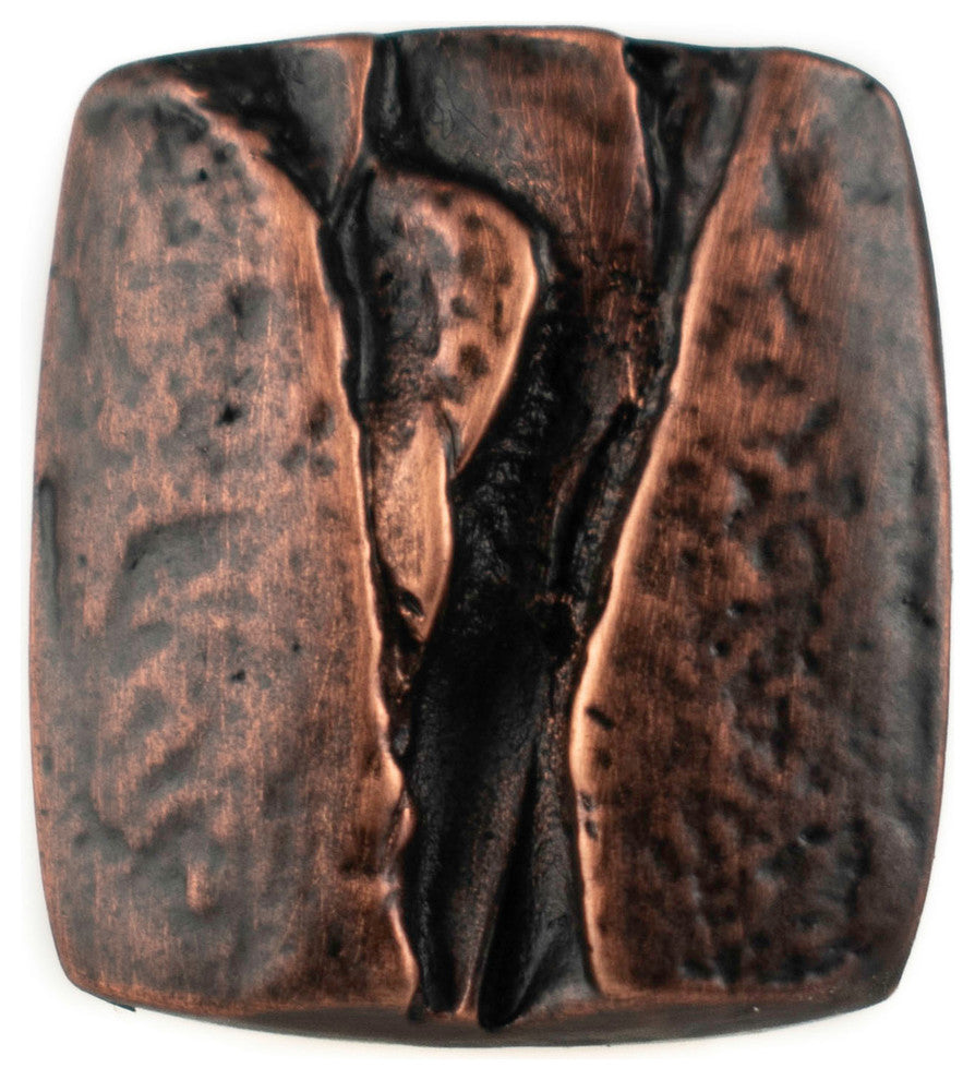 Hidden Stones Pewter Cabinet Hardware Knob, Copper