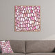 Deny Designs Ingrid Padilla Pink Cells Framed Wall Art