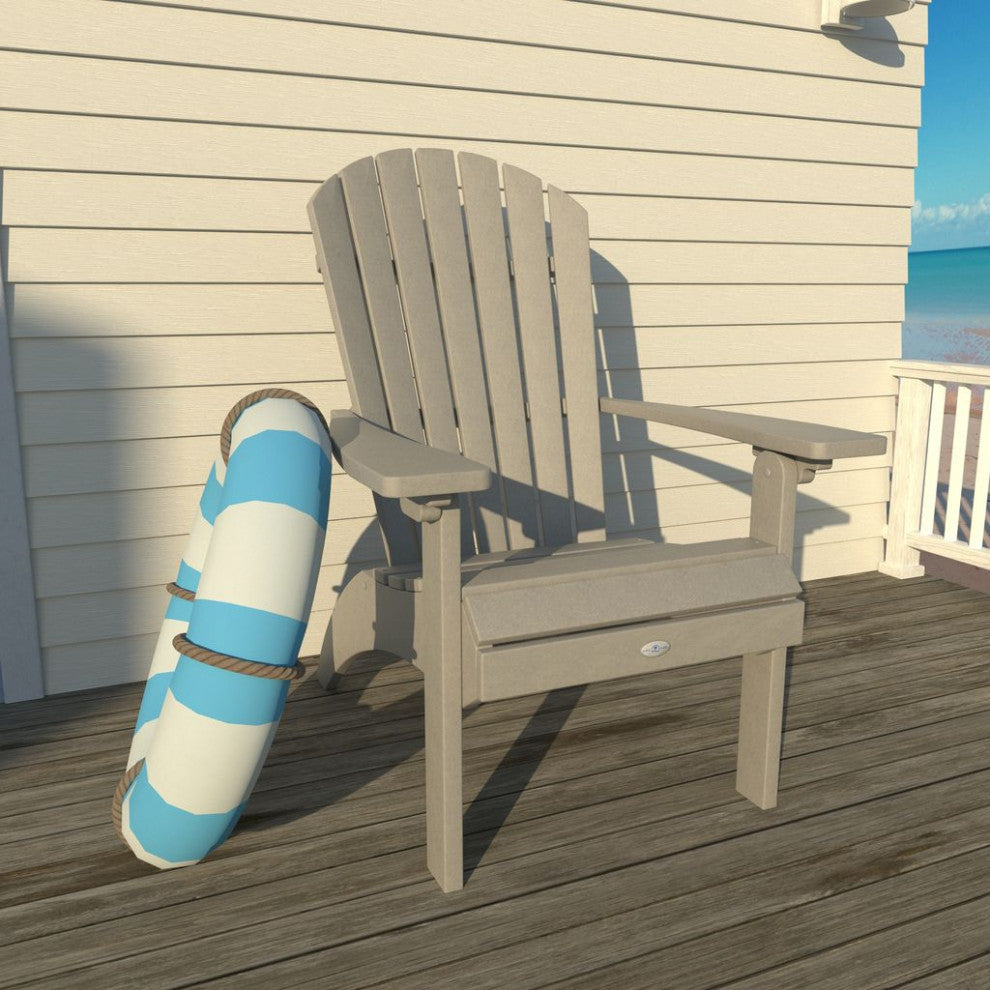 Waterfall Comfort Height Adirondack Chair, Cove Gray