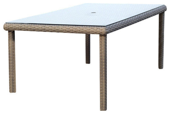 St. Tropez Rectangular Dining Set, Sand