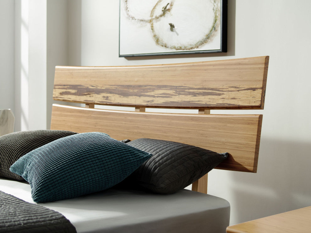 Azara Platform Bed, Caramelized, California King