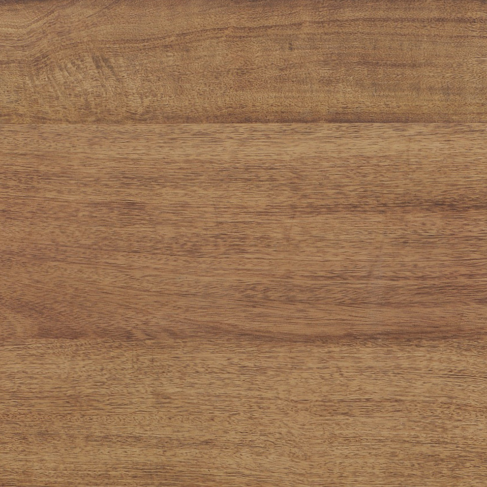 36" Handcrafted Oval Coffee Table Intricate Cutout Design Antique Brown