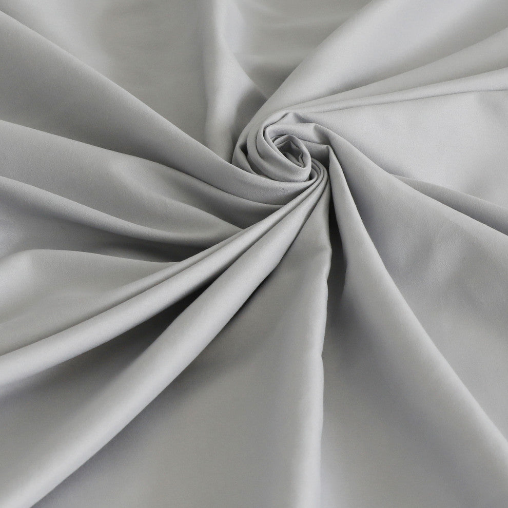 Furinno Angeland Vienne 4-Piece Microfiber Bed Sheet Set, King, Gray