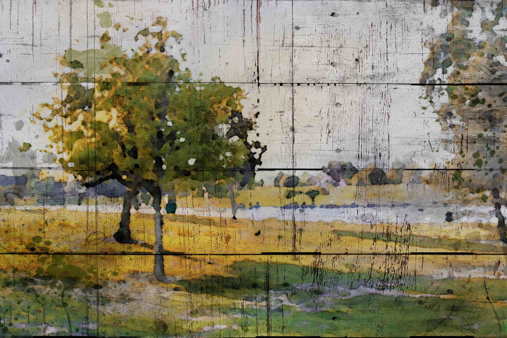 "Balboa Park Autumn" Painting Print on Canvas by Irena Orlov