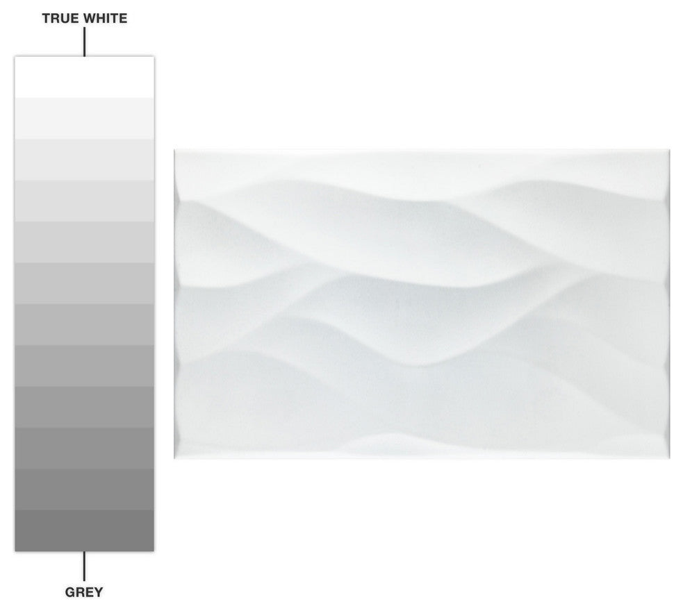 More Natur Matte White Ceramic Wall Tile