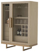 Washed Oak Bar Cabinet, Eichholtz Connaught