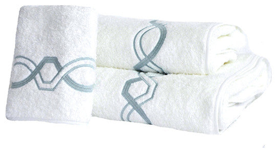 Midtown Bath Set, White Roma