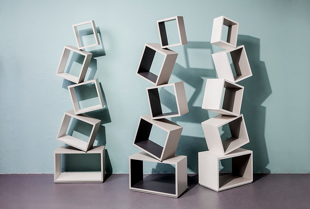 Equilibrium Bookcase - Modern Light Collection, Coal