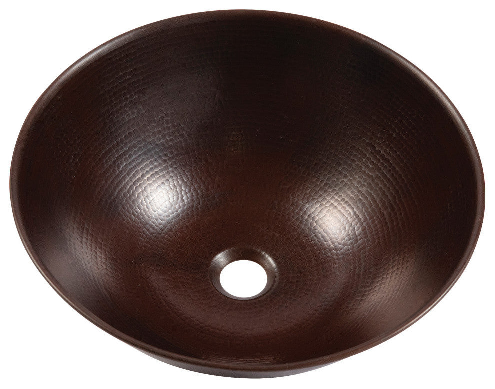 Hubble 16" Vessel Bathroom Sink in Copper