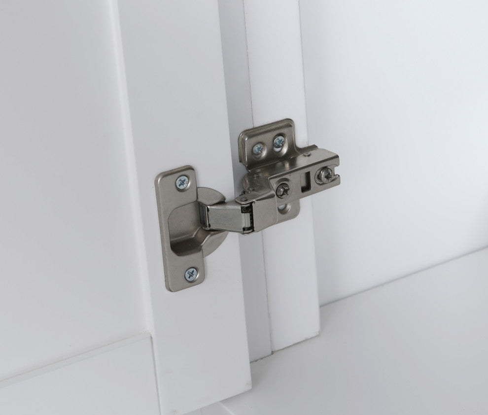 London 29-in White Bathroom Vanity Base Cabinet Without Top