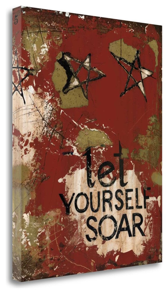 "Let Yourself Soar" By Luis Sanchez, Giclee Print on Gallery Wrap Canvas