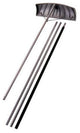 Suncast SRR2100 Telescoping Snow Roof Rake with 24"x7" Curved Blade, 21'