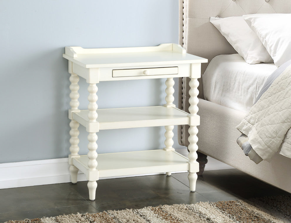 Averly Nightstand, Antique White
