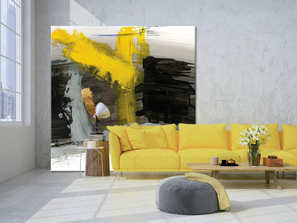 "Hive I" Fine Art Canvas Print, 72"x72"