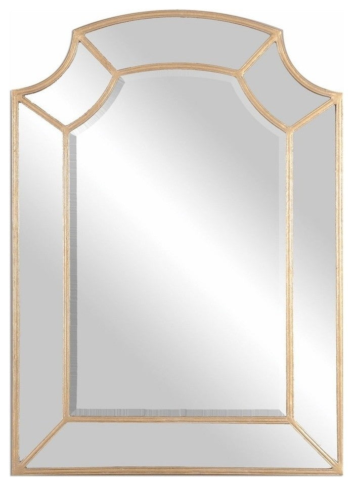 Classic Gold Arch Wall Mirror