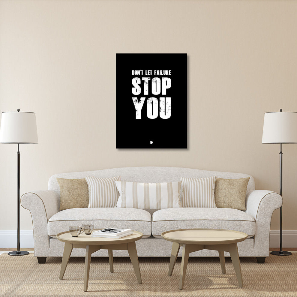 "Don't Let Failure Stop You 1" Fine Art Print