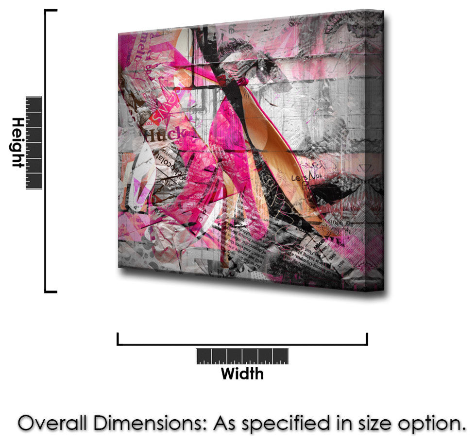 Ready2HangArt 'Urban Fashion XXXVIII' Canvas Art, 30"hx30" W