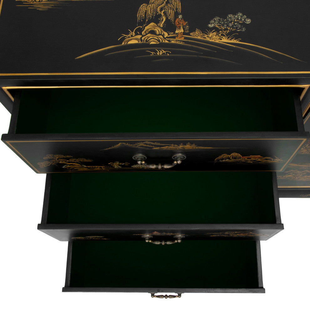 Black Lacquer Dresser