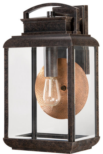 Quoizel BRN8410IB One Light Outdoor Wall Lantern Byron Imperial Bronze