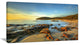 "Sunset in Cala Violina Bay" Landscape Wall Art Canvas Print, 1 Panel, 60"x28"