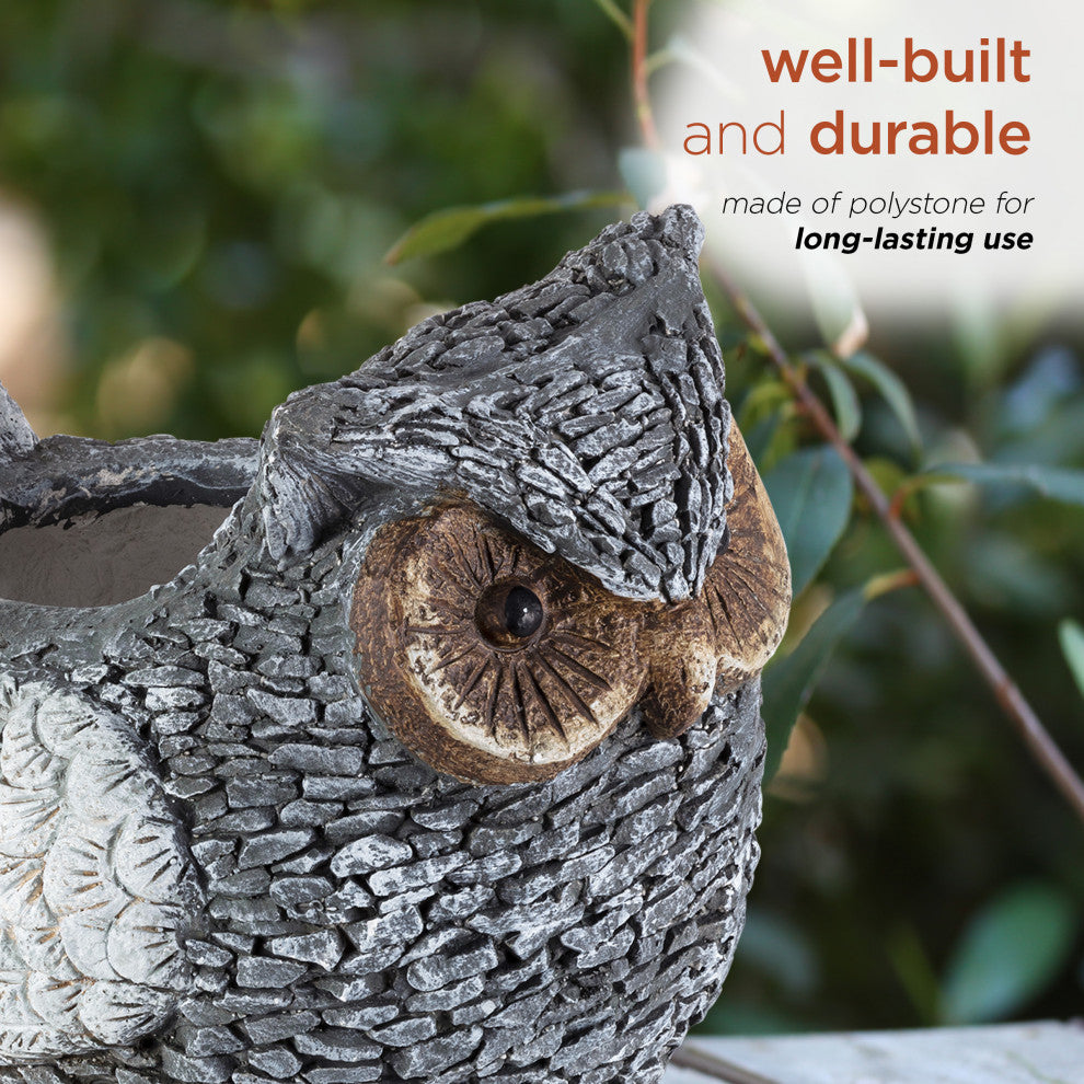 Owl Planter, 13"