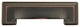3 " and 96mm Studio Collection Oil-Rubbed Bronze Cup Cabinet Pull P3013-OBH