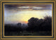 George Inness Morning Framed Premium Canvas Print, 18"x27"