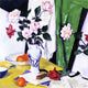Samuel John Peploe Still Life with Pink and Red Roses in a Chinese Vase Print
