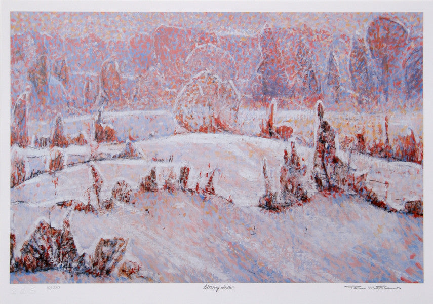 "Blowing Snow" Artwork