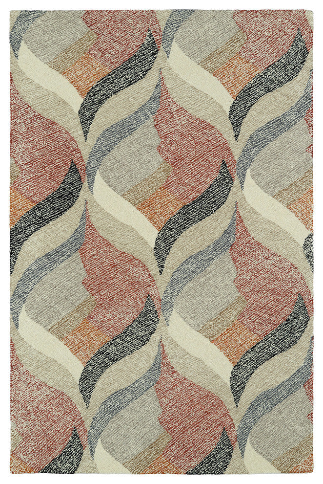 Kaleen Hand-Tufted Montage Collection Rug, 9'x12'