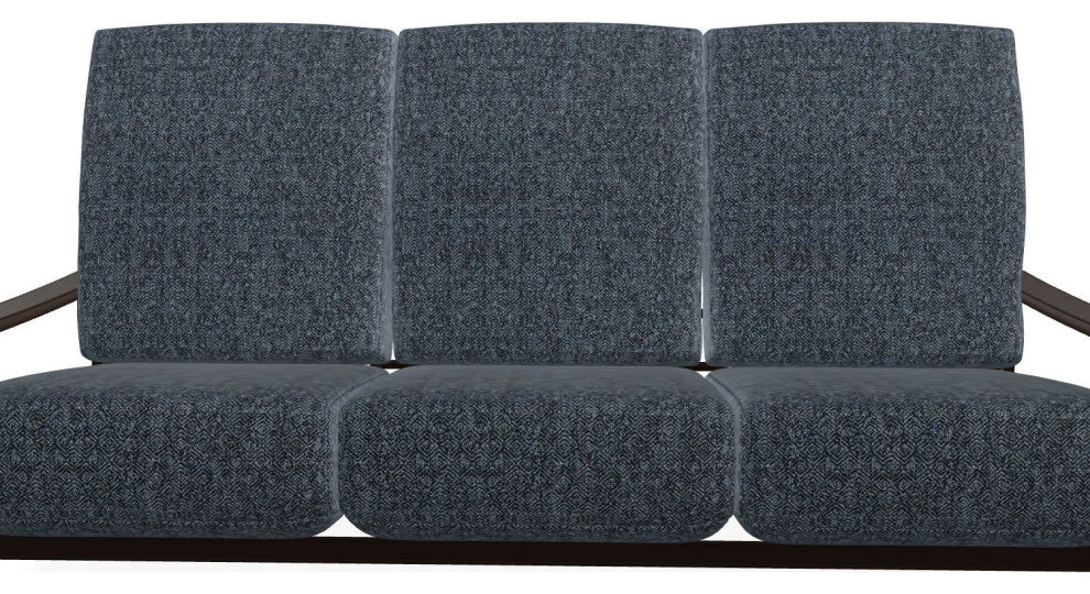 St. Catherine Deep Seat 3-Seat Outdoor Sofa, Restore Indigo/Kona