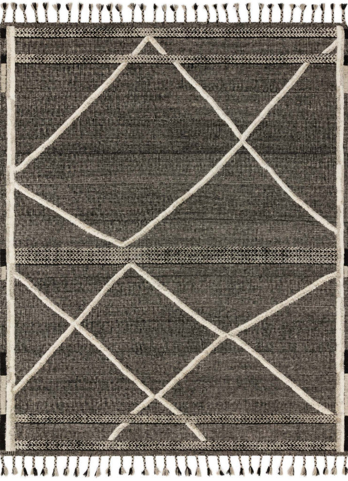 Loloi Iman Beige/ Grey 4'-0" x 6'-0" Area Rug