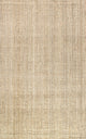 Hiro Hand Woven Chunky Jute Ivory 5' x 8' Area Rug
