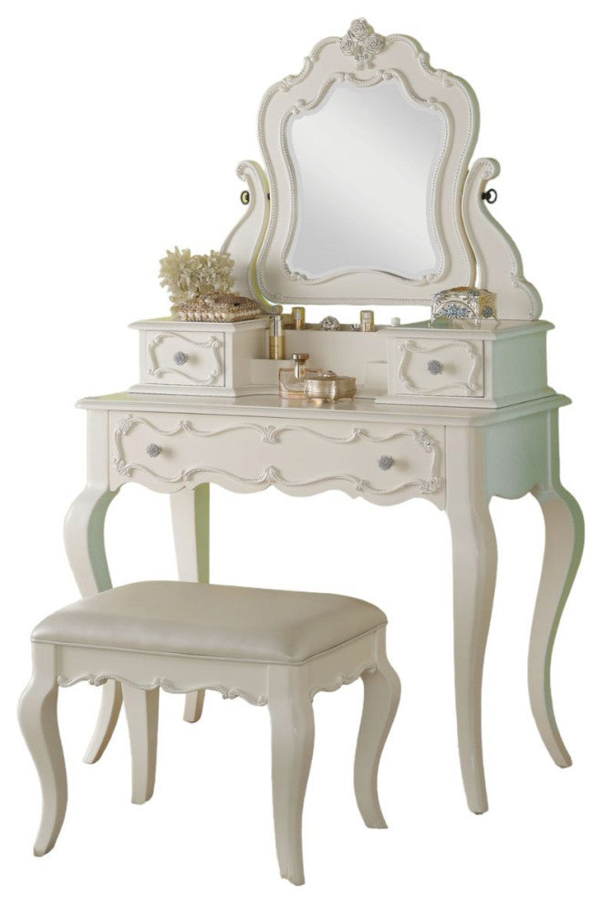 ACME Edalene Vanity Desk W/Mirror