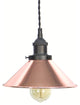 Black Copper Shade Pendant Light