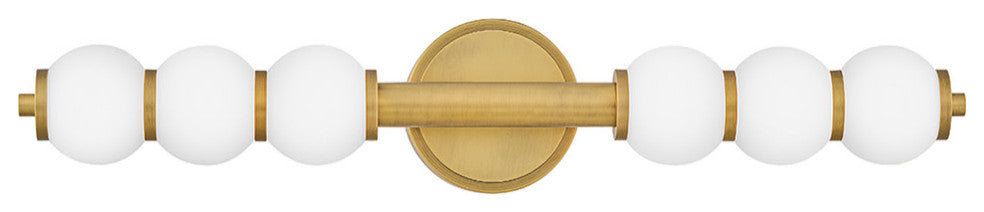 Hinkley Trigo Large Led Sconce, Lacquered Brass