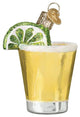 Old World Christmas Tequila Shot Holiday Ornament Glass