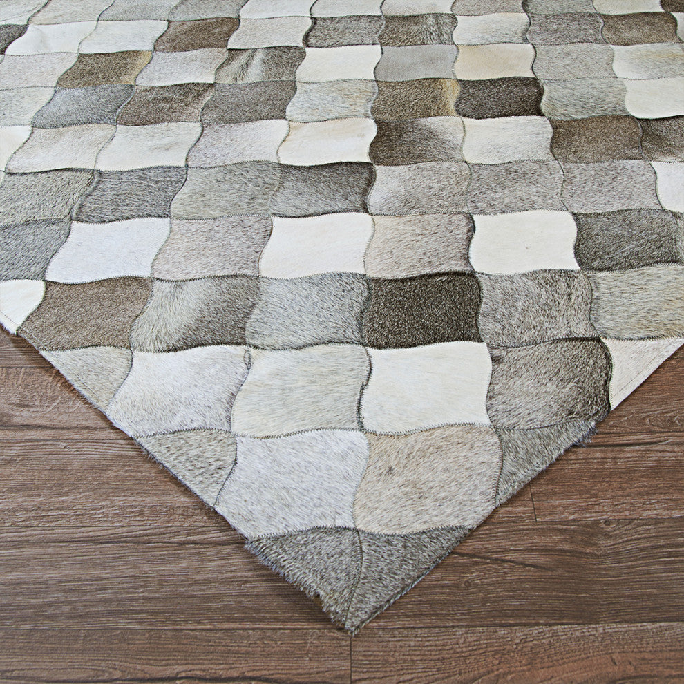 Couristan Chalet Diamonds Area Rug, Ivory/Gray, 9'6"x13'