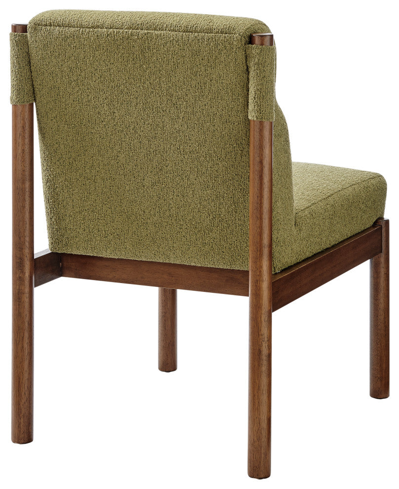 Micah Dining Side Chair, Palladian Green, Fabric