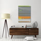 "Abstract Orange Stripe1" Fine Art Print
