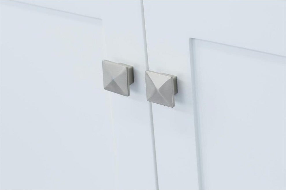 Ariel Cambridge 60" Base Cabinet, White, Single Sink Base Cabinet