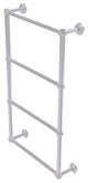 Waverly Place 4 Tier 24" Ladder Towel Bar with Twisted Detail, Satin Chrome