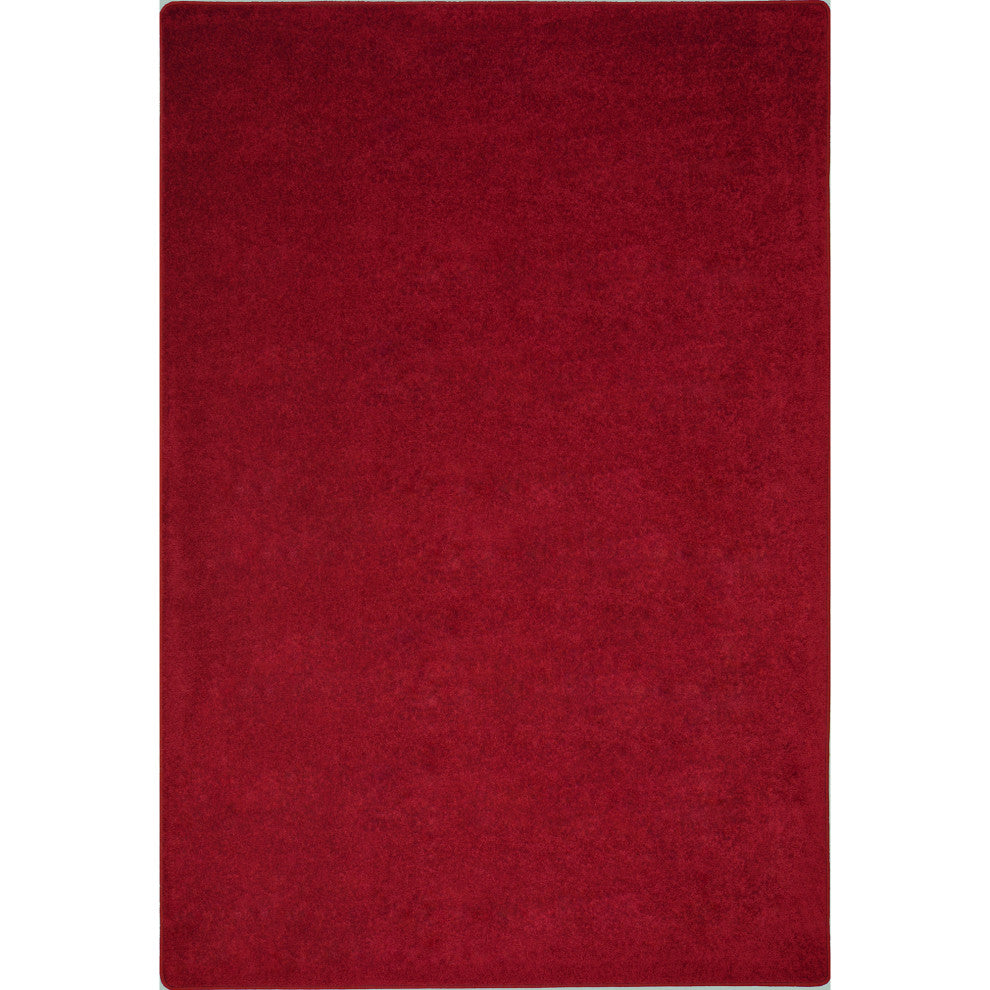 Kid Essentials Rug, Endurance, Burgundy, 6'x6'
