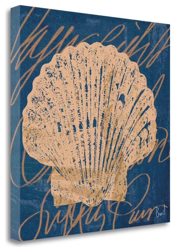 "By The Seashore I" By Jason Basil, Giclee Print on Gallery Wrap Canvas